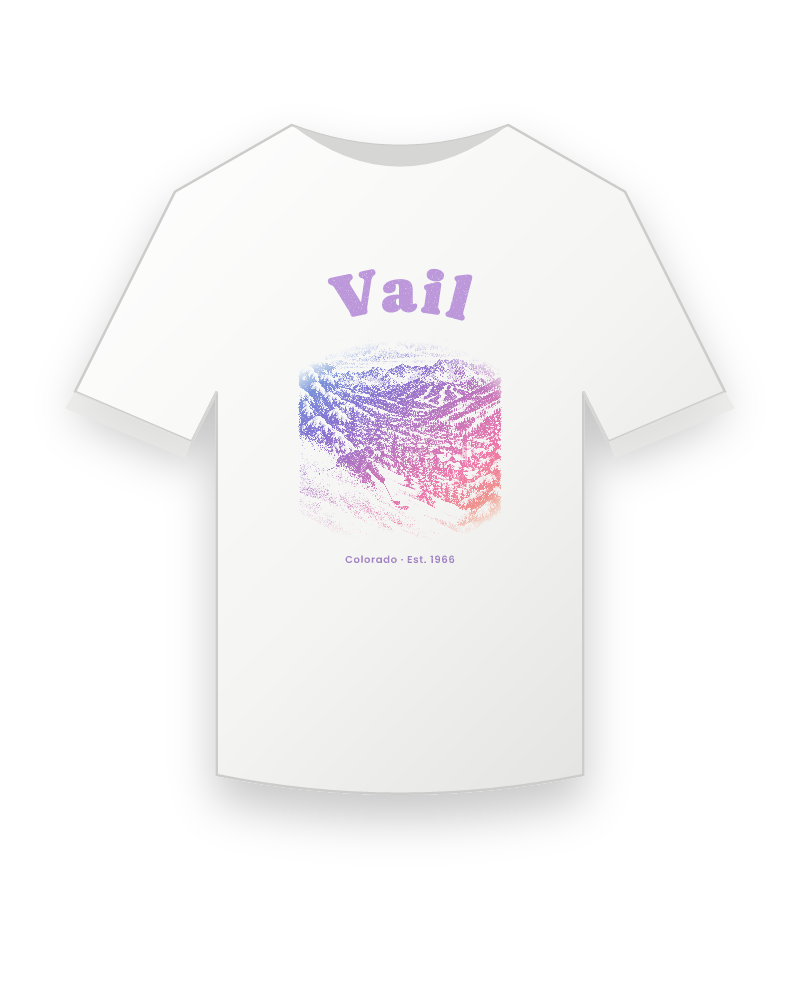 Vail Back Bowls Youth Tee