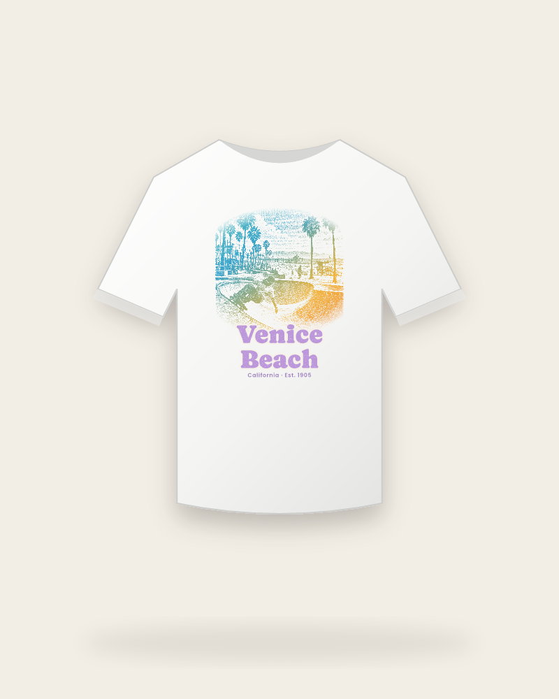Venice Beach Skatepark Bowl Youth Tee