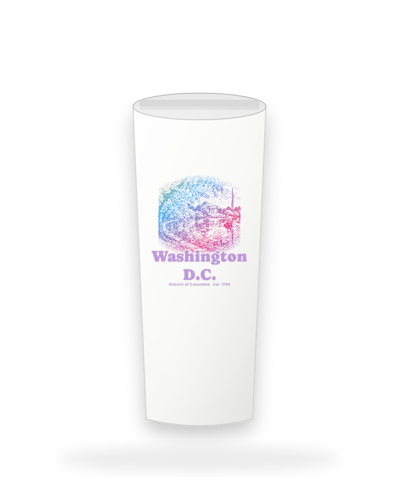 Washington, D.C. Tidal Basin Blossoms Insulated Tumbler 20oz