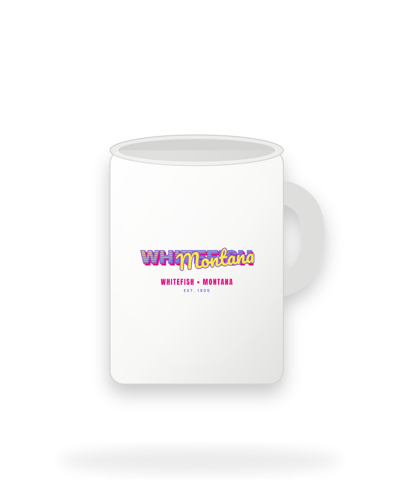 Whitefish Music TV Ceramic Mug 15oz