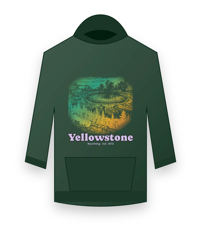 Yellowstone Grand Prismatic Hooded Sweatshirt