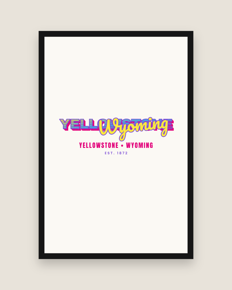 Yellowstone Music TV Matte Poster