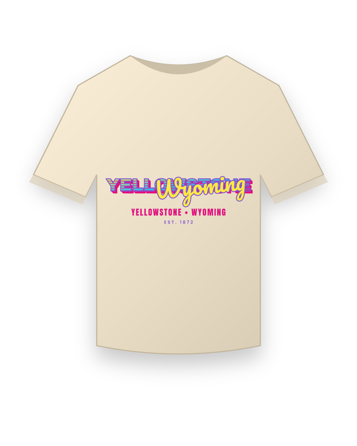 Yellowstone Music TV Organic Cotton Tee in Natural