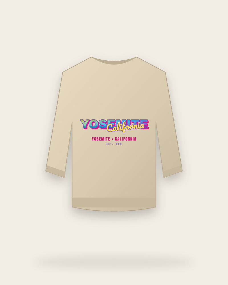 Yosemite Music TV Crewneck Sweatshirt