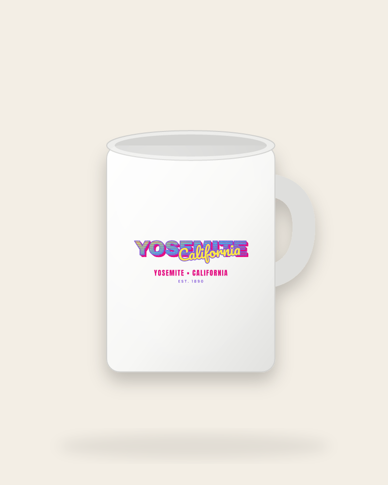 Yosemite Music TV Ceramic Mug 15oz