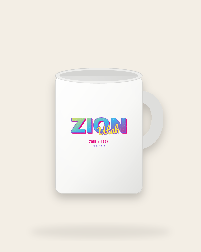 Zion Music TV Ceramic Mug 15oz