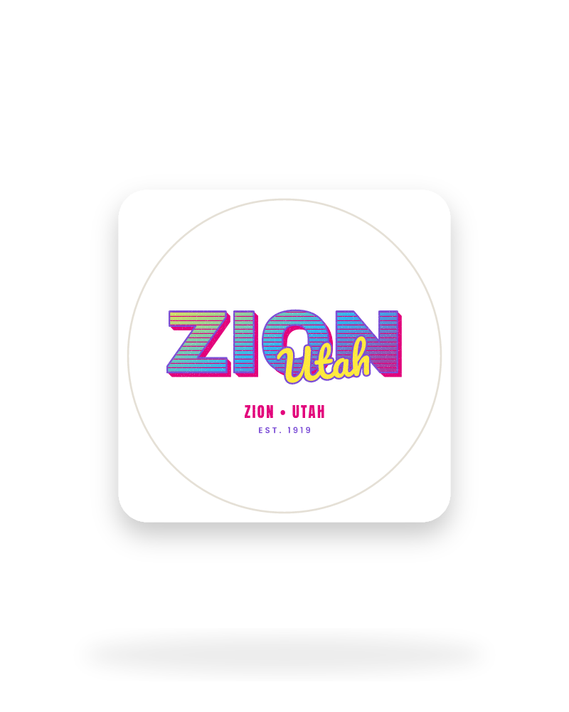 Zion Music TV Kiss-Cut Sticker