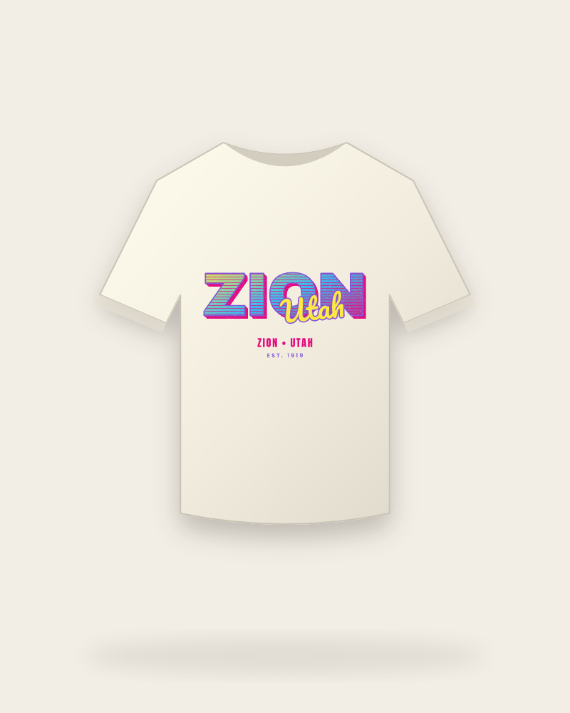 Zion Music TV Vintage Wash Tee