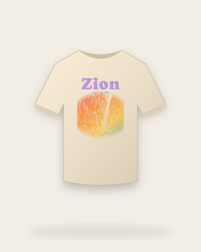 Zion The Narrows Classic Tee