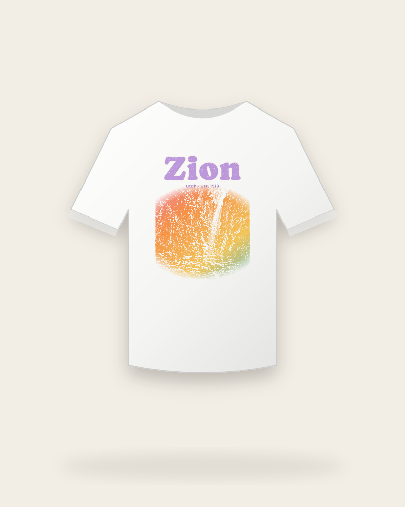 Zion The Narrows Youth Tee