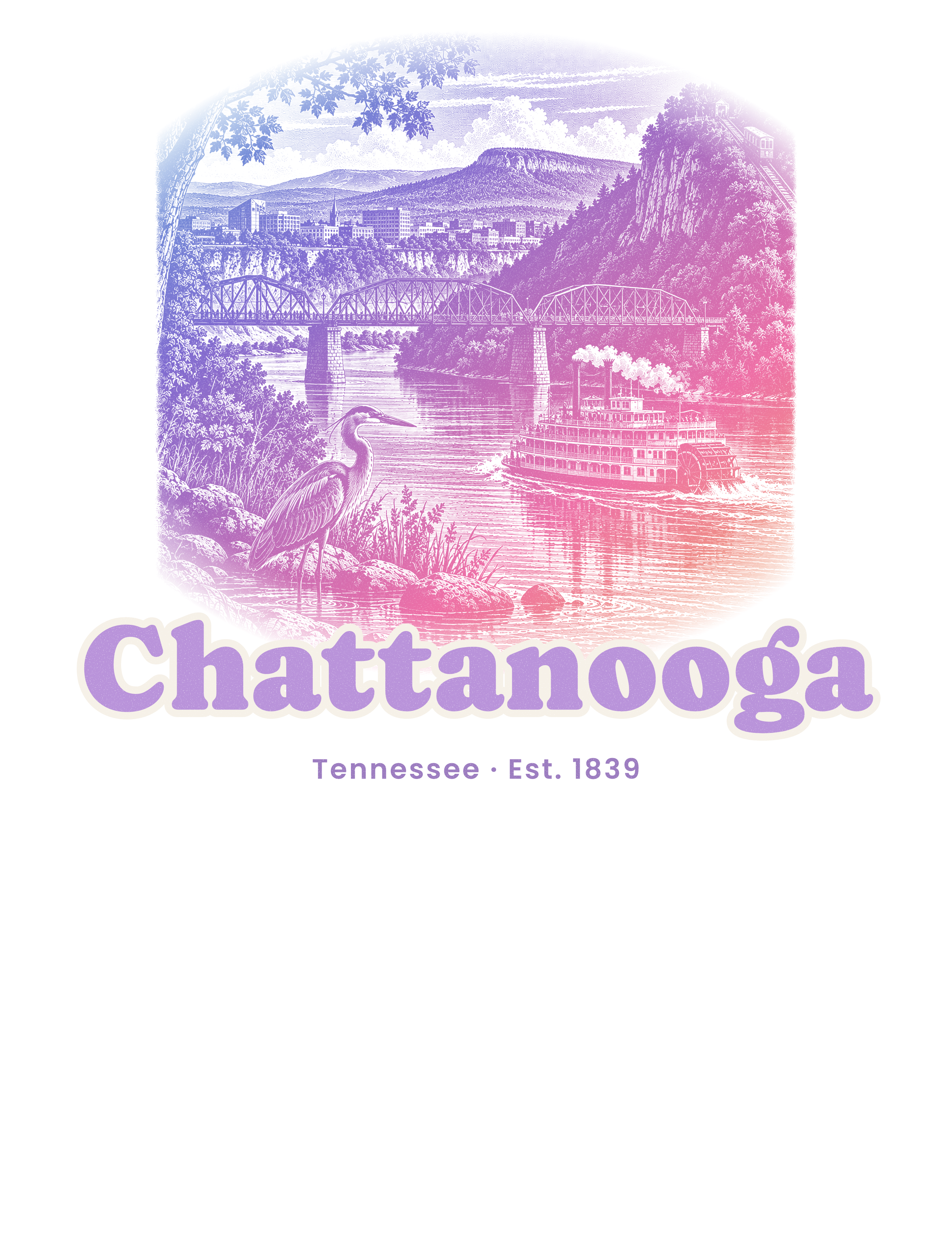 Chattanooga River Bend artwork