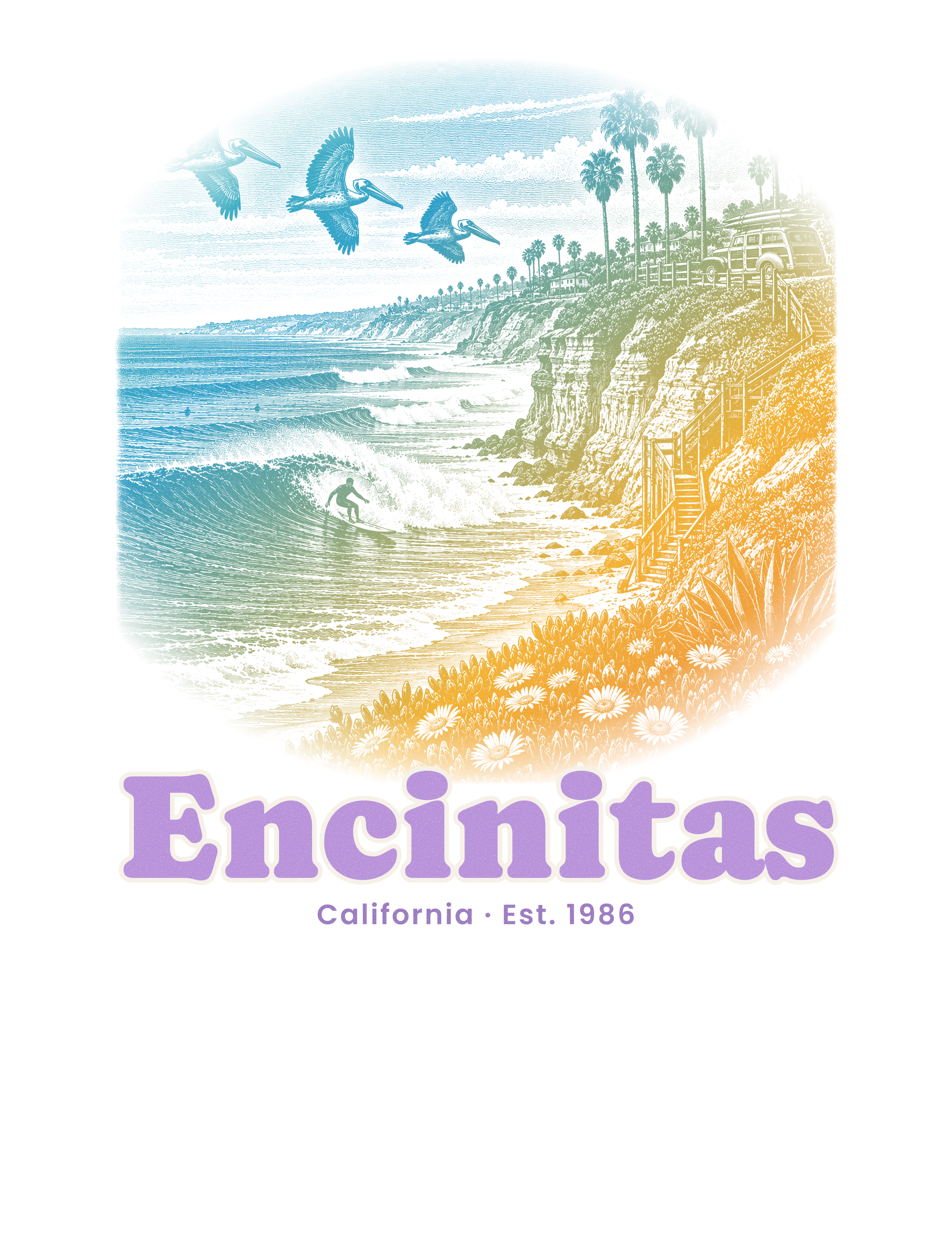 Encinitas Reef Break artwork