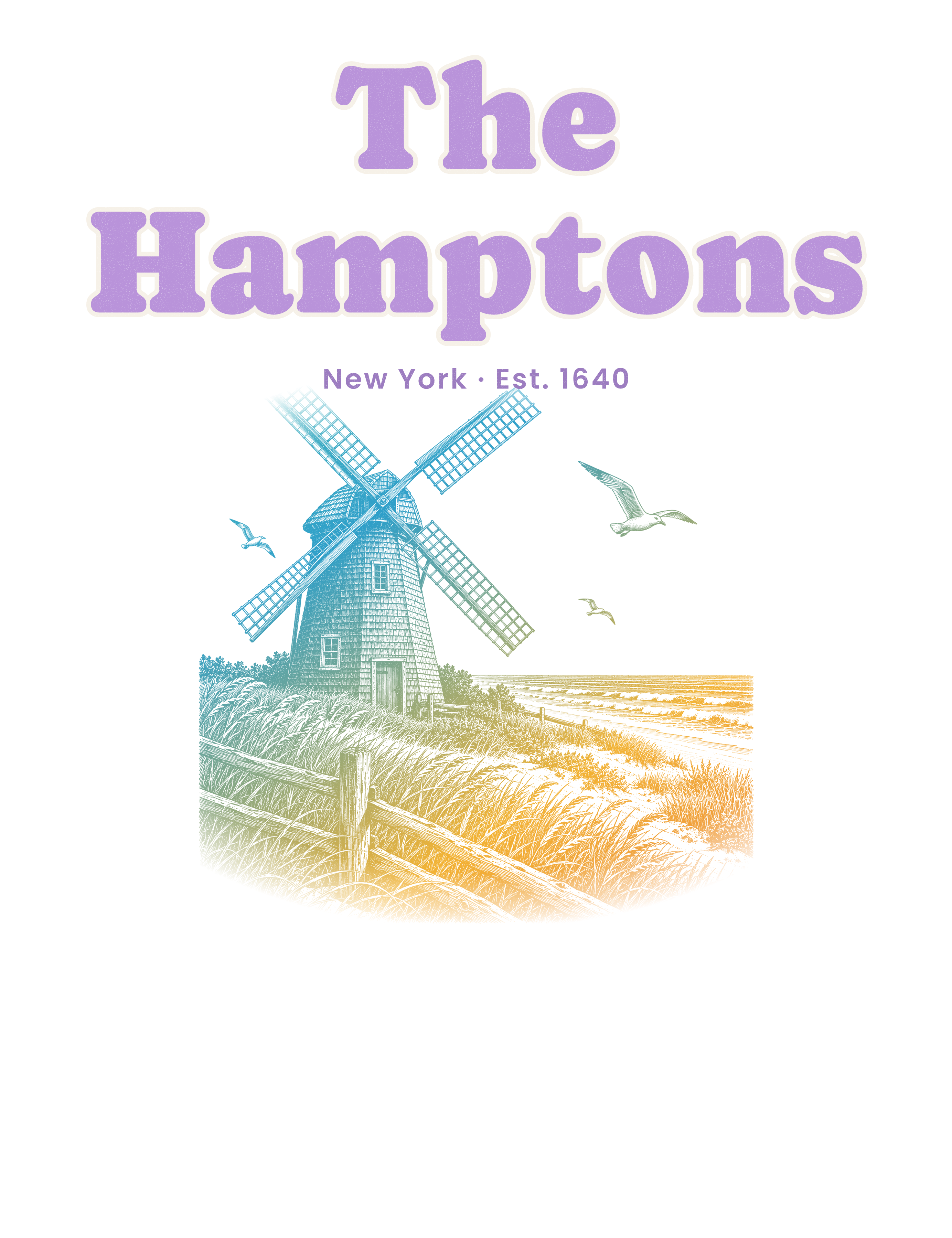The Hamptons Windmill artwork