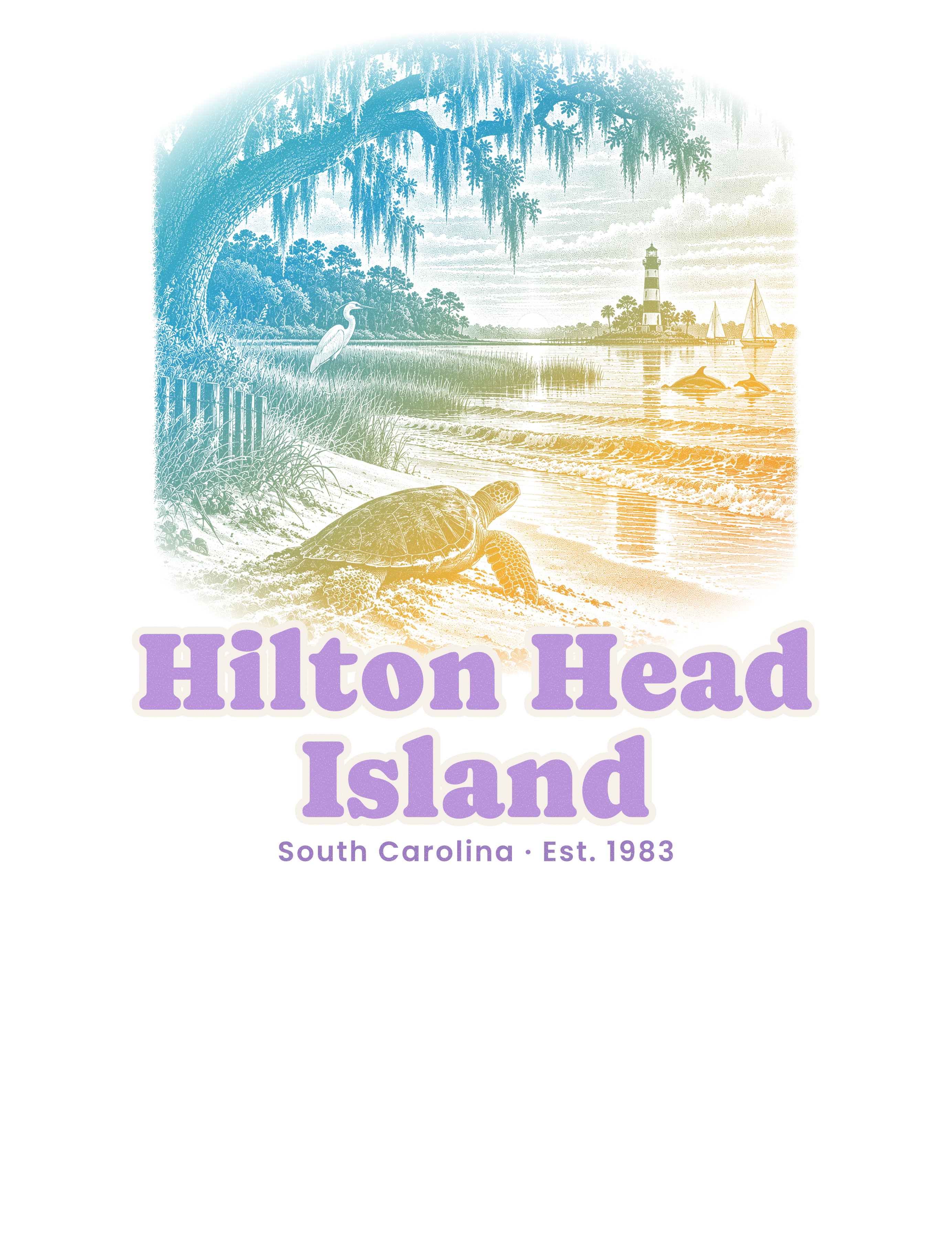 Hilton Head Island Loggerhead Dawn artwork