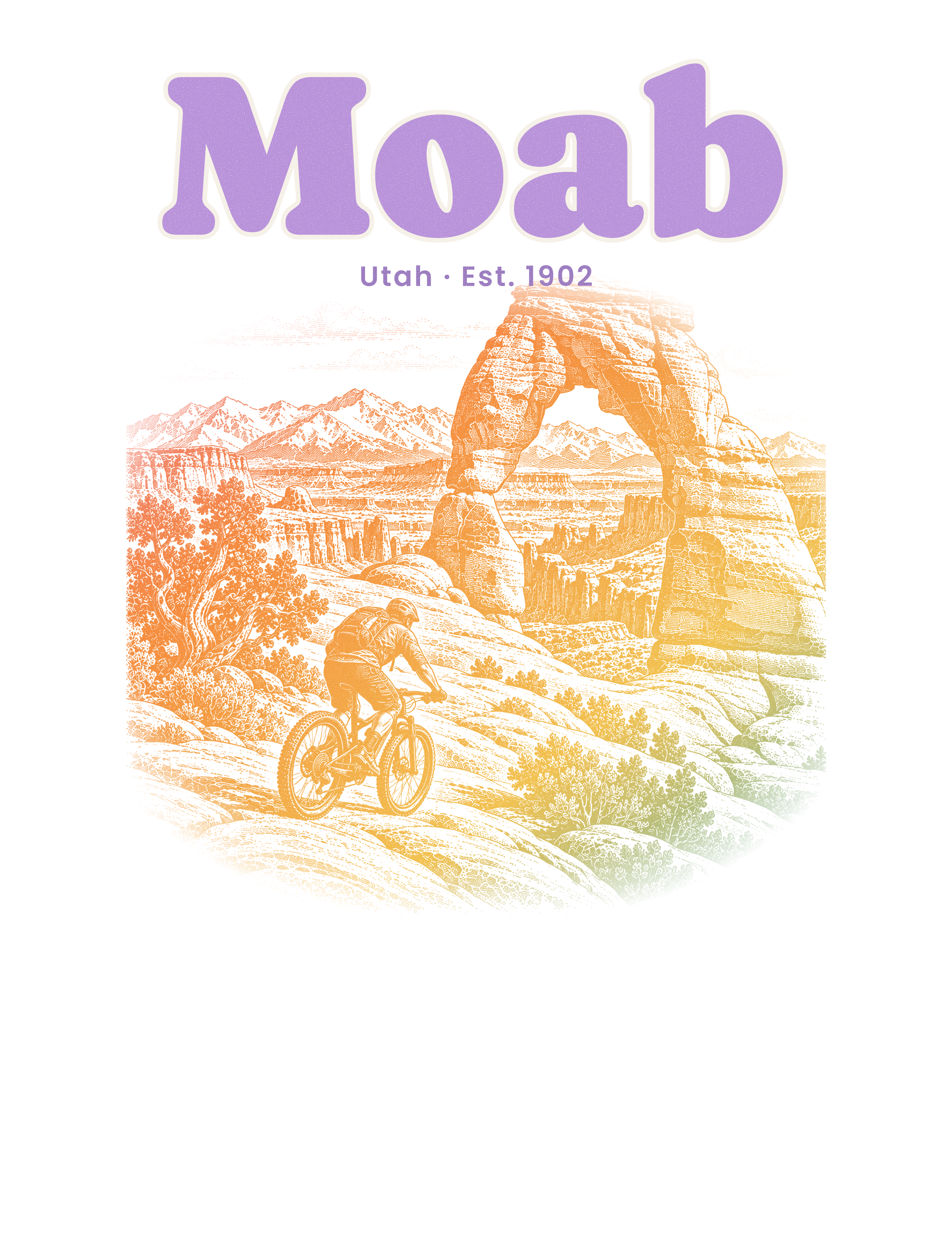 Moab Sandstone Arch artwork