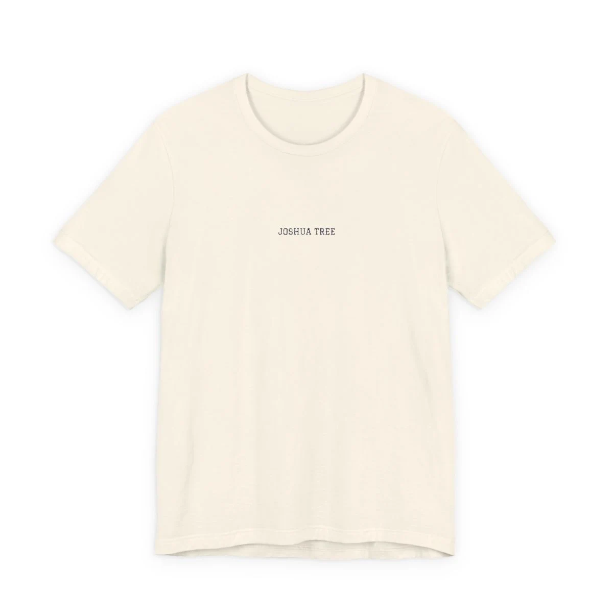 Joshua Tree Varsity Embroidery Classic Tee in Natural